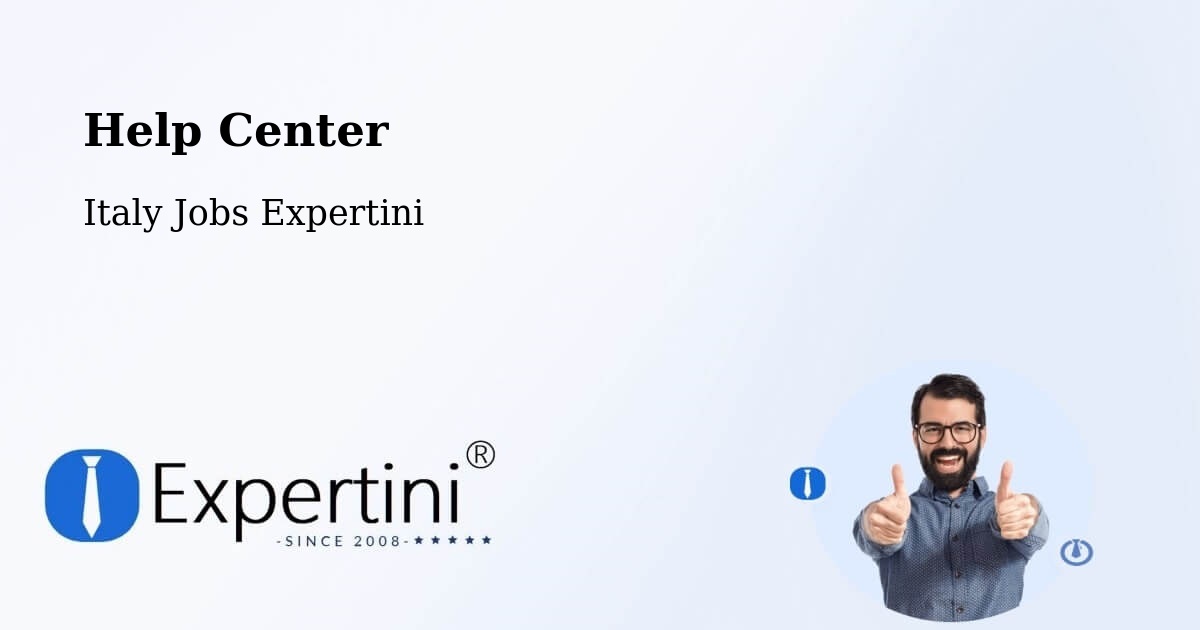 Help Center – Noceto - Italy Jobs Expertini